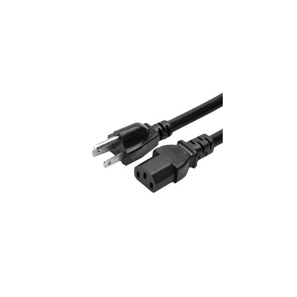 Cable de Poder para Laptop con enchufe NEMA de 2 clavijas a conector hembra  de 2 ranuras – Xtech – Telalca Store Ecuador