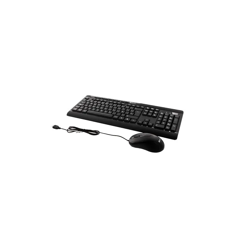 Combo Teclado Mouse USB Klip Xtreme KCK-251S DeskMate Multimedia