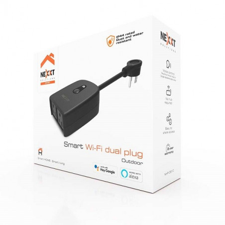 Enchufe Inteligente Nexxt NHP-O610 Smart Wifi App Apagado y Encendido