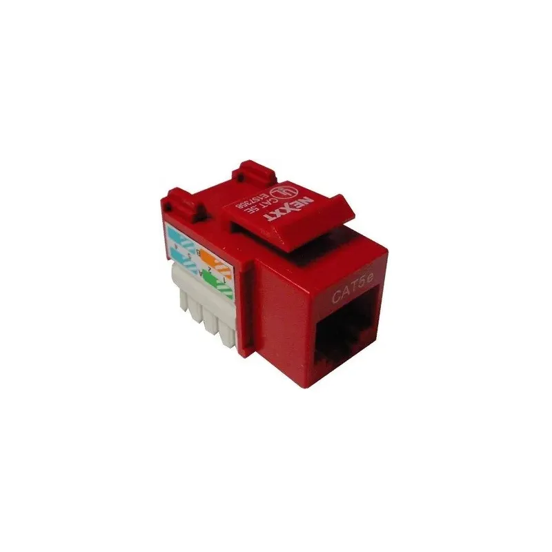 Keystone Jack Nexxt AW110NXT13 RJ-45 conector Red Cat5E