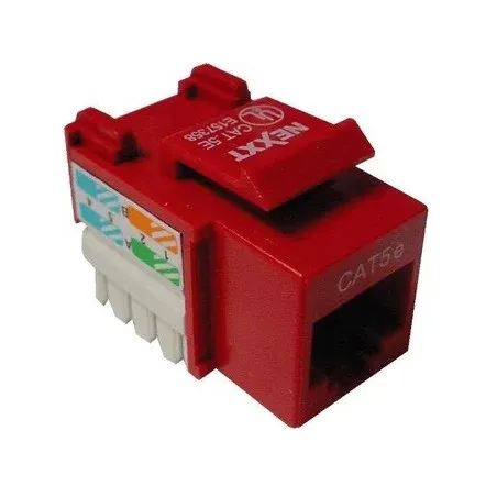 Keystone Jack Nexxt AW110NXT13 RJ-45 conector Red Cat5E