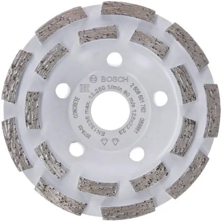  Copa Diamantado Experto Segmentado 125 x22.23mm para concreto, Bosch 2608601762 125.423729 Copa Diamantado Experto Segmentado 1