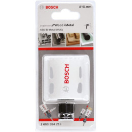 Sierras Copa Progressor Power Change 41mm - 1 5/8" BiM Madera Metal, Bosch 2608594213 Bosch-Sierra Copa Progressor Power Change 