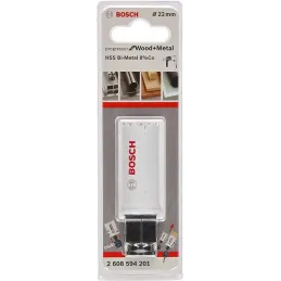 Sierras Copa Progressor Power Change 22mm - 7/8" BiM Madera Metal, Bosch 2608594201 Bosch-Sierra Copa Progressor Power Change 22