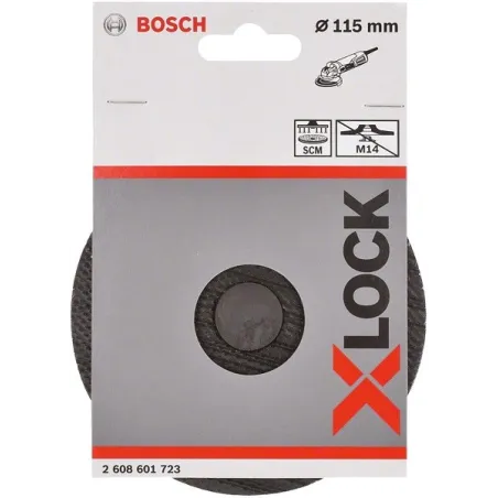 Plato de Goma para Disco SCM X-LOCK 115mm, Bosch 2608601723 Bosch-Plato de Goma para Disco SCM X-LOCK 115mm, Bosch 2608601723 Pl