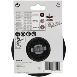 Plato de Goma para Disco Fibra duro X-LOCK 115mm, Bosch 2608601713 Bosch-Plato de Goma para Disco Fibra duro X-LOCK 115mm, Bosch