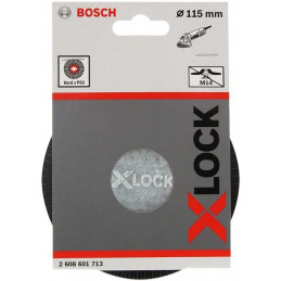 Plato de Goma para Disco Fibra duro X-LOCK 115mm, Bosch 2608601713