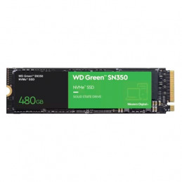Unidad de estado solido Western Digital Green SN350, 480GB, NVMe, M.2 2280, PCIe Gen3