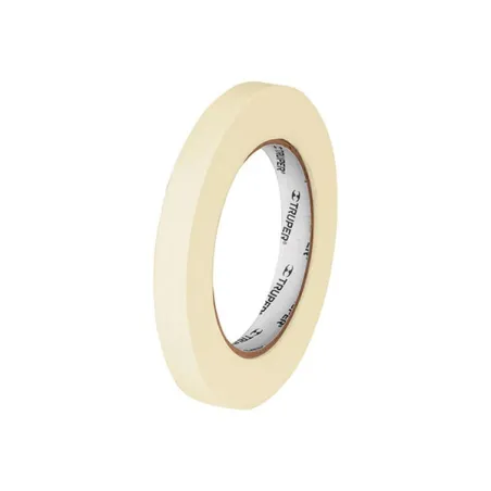  Cintas Masking Tape 12mm x50m Alta Resistencia Truper 12589 2.20339 Cinta Masking Tape, Largo 50m Ancho 12mm Espesor 0.13mm, Pa