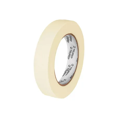  Cintas Masking Tape 24mm x50m Alta Resistencia Truper 12591 3.898305 Cinta Masking Tape, Largo 50m Ancho 24mm Espesor 0.13mm, P