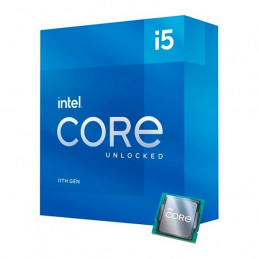 Procesador Intel Core i5-11600K 3.90 / 4.90 GHz, 12 MB Caché L3, LGA1200, 125W, 14nm