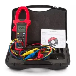 Pinza Amperimetrica Vatimetrica UNI-T UT-243 AC1000A 600V 60Hz UNI-T-Pinza Amperimetrica Vatimetrica UNI-T UT-243 AC1000A 600V 6