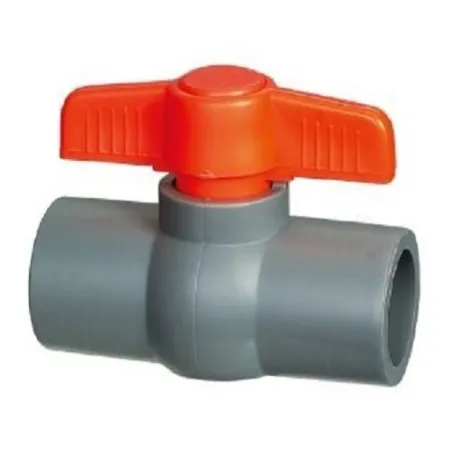  Llave Paso Valvula Esferica PVC ERA 1/2" de Bola Compacta Roscada Hembra a Hembra 2.881356 Valvula Esferica PVC ERA 1/2" de Bol