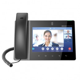 Telefono Video IP GrandStream GXV3380 16SIP Tactil con Android 7.0 Bluetooth Wi-Fi  Gigabit PoE