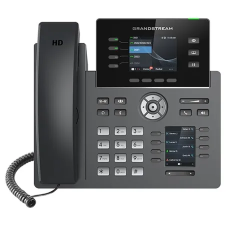  Telefono IP GrandStream GRP2614 4SIP Carrier PoE codec Opus GDMS WiFi Bluetooth Gigabit 553.389831 Telefono IP GrandStream GRP2