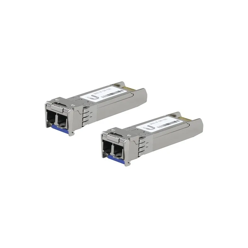 Modulo UFiber Ubiquiti UF-SM-10G 10km LC 2Piezas SFP+ 10G Single-mode transceptor MiniGibic