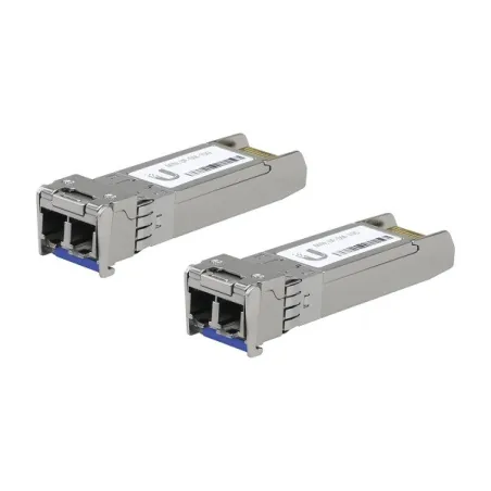  Modulo UFiber Ubiquiti UF-SM-10G 10km LC 2Piezas SFP+ 10G Single-mode transceptor MiniGibic  432.20339 Modulo UFiber Ubiquiti U