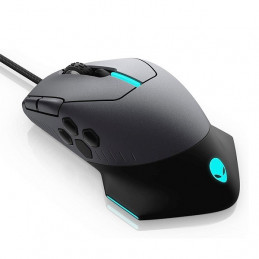 Mouse USB Dell Alienware Gaming AW510M - 10 Botones programables