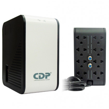 Regulador de voltaje CDP R2C-AVR1008I, 1000VA/500W, 170-270 VAC