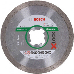 Disco corte Diamantado X-LOCK para Ceramica, Bosch 2608615137
