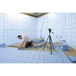 Nivel de Lineas Laser GLL 3-80G 30m con Receptor120M 3Lineas360 Verde, Bosch 0601063Y00 Bosch-Nivel de Lineas Laser GLL 3-80G 30