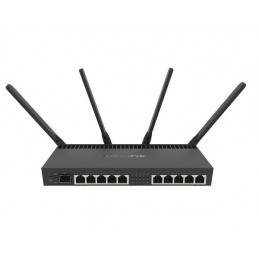 Router Wifi Mikrotik RB4011IGS+5HACQ2HND-IN AL21400 4-cores 1GBRAM 10xGbi 1xSFP+
