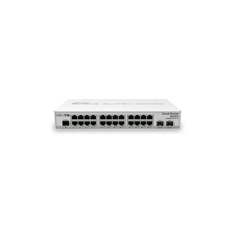 Cloud Router Switch Mikrotik S326-24G-2S+IN 24Port Gigabit 2SFP+ RouterOS L5 or SwitchOS