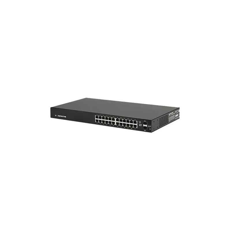 Switch EdgeMAX Ubiquiti ES-24-LITE 24Port Gigabit + 2SFP Gigabit administrable