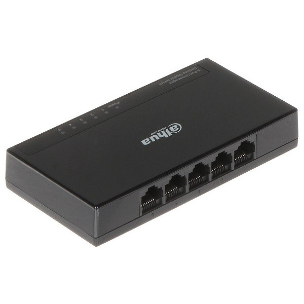 Switch Gigabit 5Port 10/100/1000 MBPS Compacto No Administrable, Dahua PFS3005-5GT-L