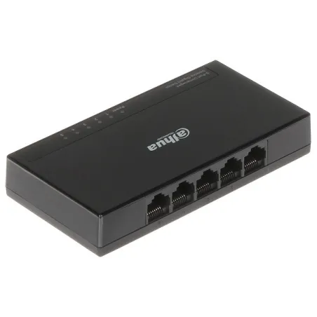 Switch Gigabit 5Port 10/100/1000 MBPS Compacto No Administrable, Dahua PFS3005-5GT-L