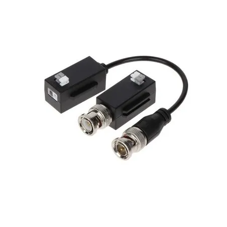  Balun de Video Pasivo 1CH HD 4K, PushPin con Pigtail, Vicom UTP-HD4N1P-4K 9.661017 Balun de Video Pasivo 1CH HD 4K, PushPin con