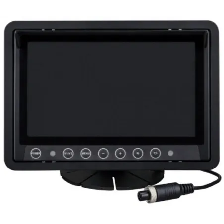  Monitor Mobil LCD7", Dahua MLCDF7-E  432.20339 Monitor TFT-LCD de 7" especial para vehículos - Retroiluminación LED - Relación 