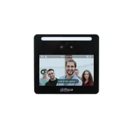  Control de Asistencia FR 500Usuarios 500Rostros Touch 4.3" 2MP IR, Dahua ASA3213GL-MW 654.237288 Control de Asistencia FR 500Us