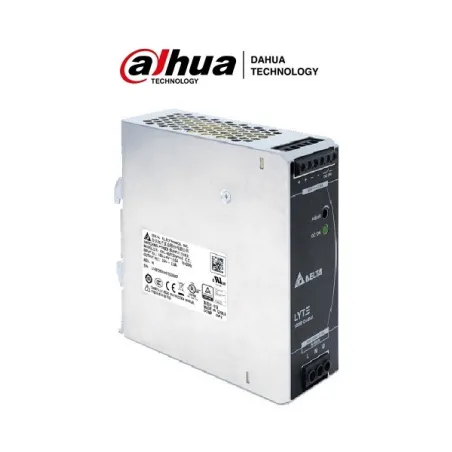 Fuente de Alimentacion 48VDC/2.5A 120W Para Instalacion Sobre Riel Din, Dahua DRL-48V120W1AAD