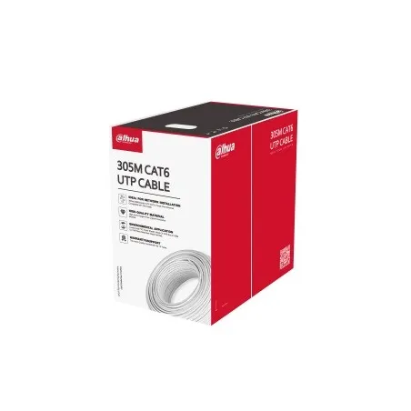  Cable UTP CAT6 305m 99.97% IEC 60332-1-2 CPR Eca, Dahua PFM920I-6UN-C 487.288136 Cable UTP CAT6 305m 99.97% IEC 60332-1-2 CPR E