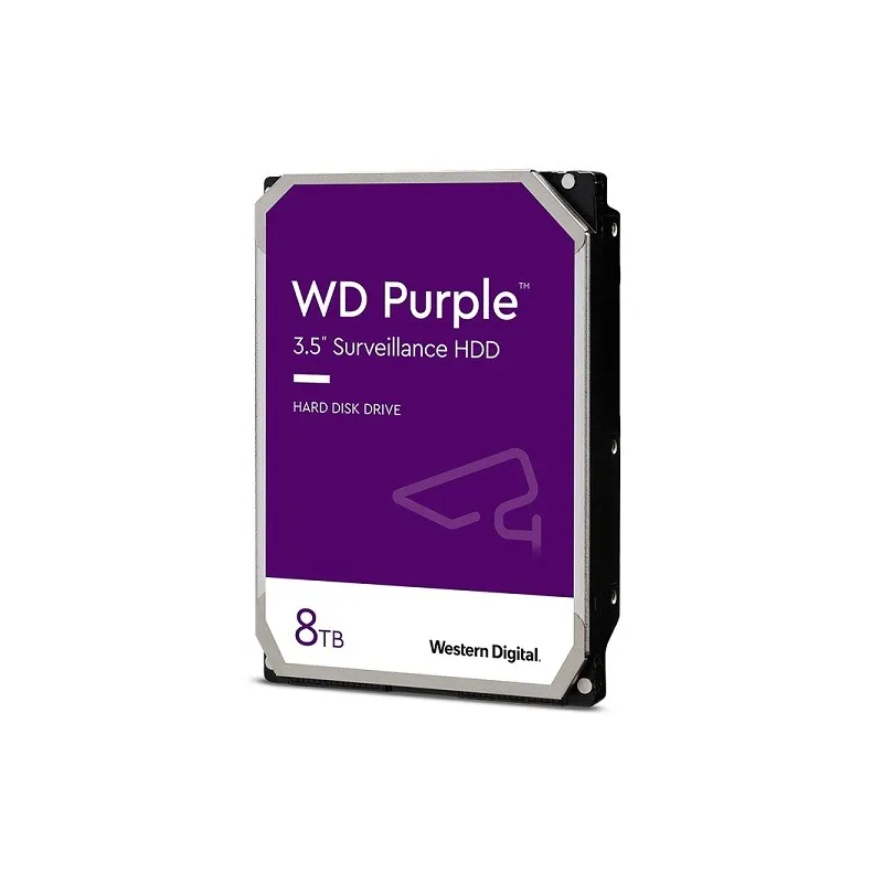 Disco duro Western Digital WD84PURZ Purple 8TB SATA 6.0 Gbs 128MB Cache 5640rpm 3.5"