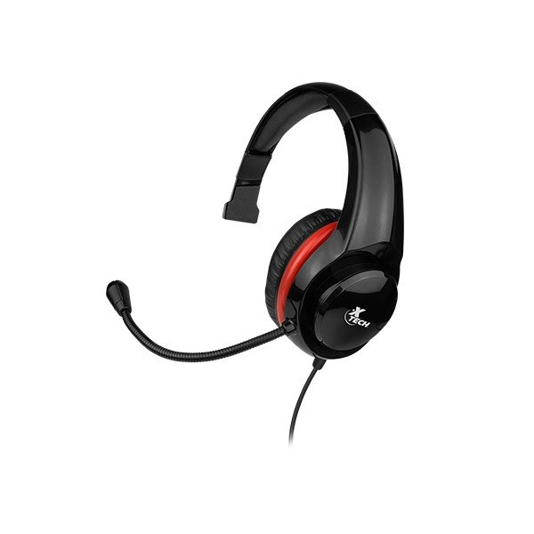 Auriculares On-ear Xtech XTH-520RD Molten con Microfono 3.5mm TRRS Rojo