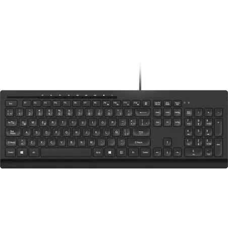 Teclado USB Klip Xtreme KKM-252S Compass multimedia ultradelgado