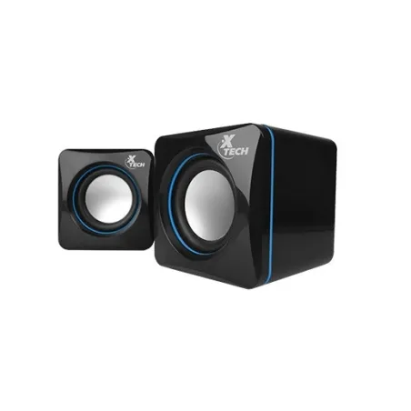 Parlante Xtech XTS-110 5W 3.5mm Alimentacion USB Negro Xtech-Parlante Xtech XTS-110 5W 3.5mm Alimentacion USB Negro Diseño compa
