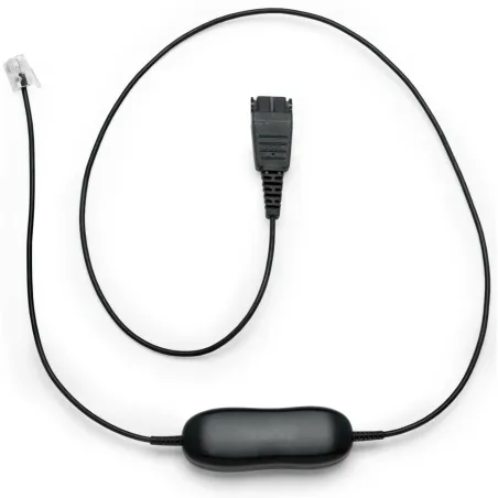 Cable para auriculares Avaya Jabra GN1216 SmartCord 88001-03 Jabra-Cable para auriculares Avaya Jabra GN1216 SmartCord 88001-03 