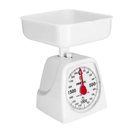  Balanza Mecanica para Cocina 3kg Plastico Ajuste Manual, Pretul 29972 12.542373 Balanza Mecanica para Cocina 3kg Plastico Ajust