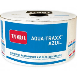 Cinta de Riego por Goteo Toro Aquatrax Azul 16mm Clase5000 x20cm 1.1LPH Rollo 3810m