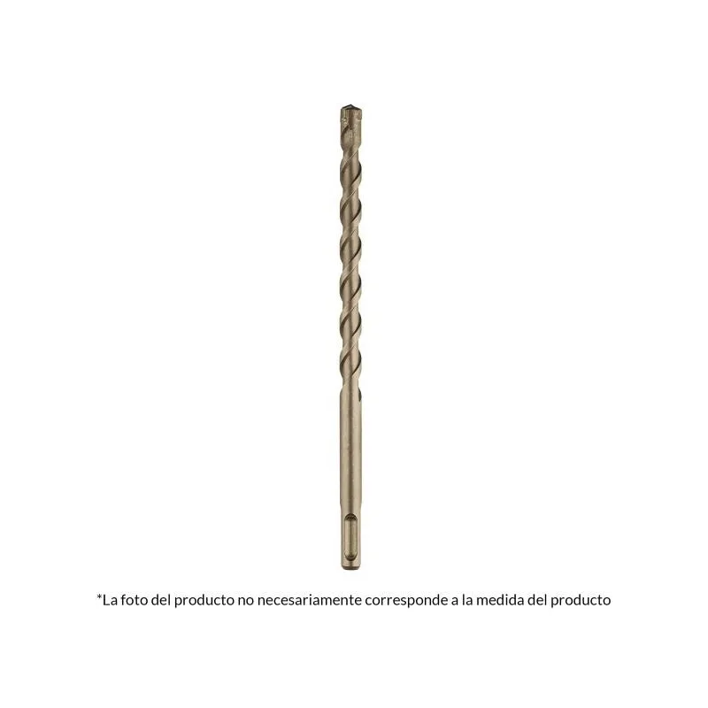 Broca SDS Plus 25mm x460mm Carburo Tungsteno Concreto, Truper 101211