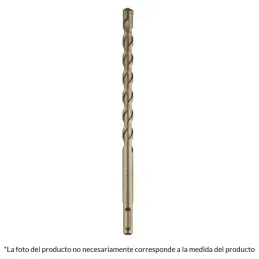 Broca SDS Plus 20mm x460mm Carburo Tungsteno Concreto, Truper 101209