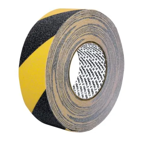  Cintas adhesivas antiderrapantes 2" x18m Bicolor Escalones Precaucion, Truper 101449 58.474576 Cintas adhesivas antiderrapantes