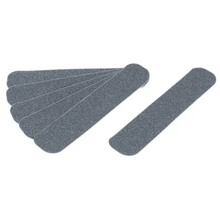  Tiras antiderrapantes 2" x23cm 6 Piezas Grises, Truper 101775 9.40678 Tiras antiderrapantes 2" x23cm 6 Piezas Grises, Truper 10