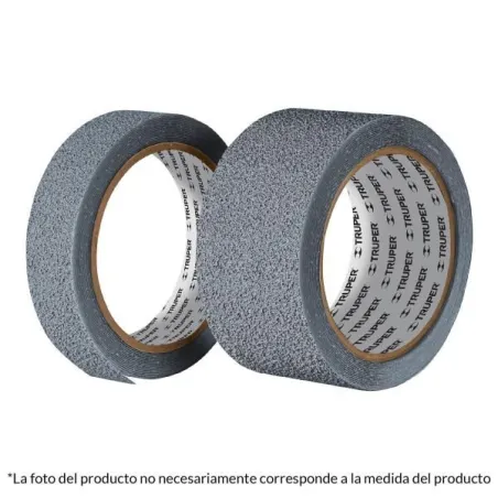  Cintas Antiderrapante 1" x5m Grises Entornos Humedos, Truper 101772 11.101695 Cinta Antiderrapante 1" x5m Grises Entornos Humed