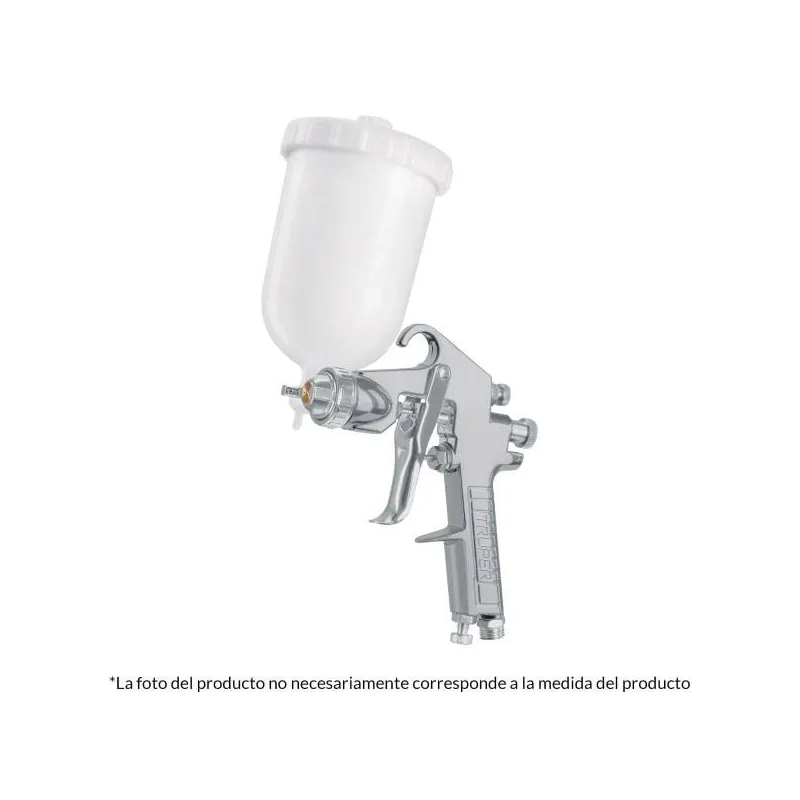 Pistolas de Pinturas Gravedad 400ml T2mm VA A18-25cm ControlAire, PIPI-403  Truper 101857