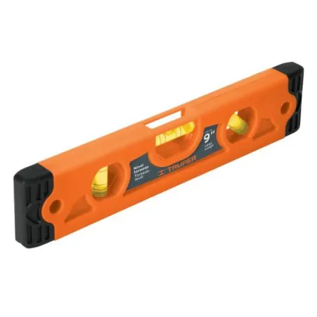  Niveles Torpedos Magneticos 9" 23cm TPE GotasVerdes, Truper 11223 7.79661 Niveles Torpedos Magneticos 9" 23cm TPE GotasVerdes, 
