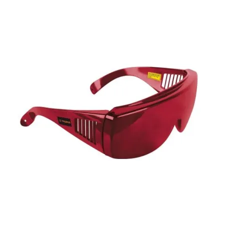 Lentes para Laser Rojo Policarbonato UV, Truper 10757